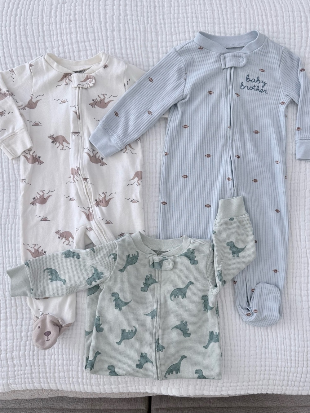 Carter’s Zipper One-Piece Sleeper/Play Sets